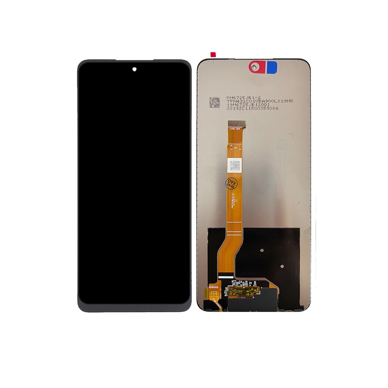 Oppo Realme C55 Lcd Ekran Dokunmatik Siyah Çıtasız Servis