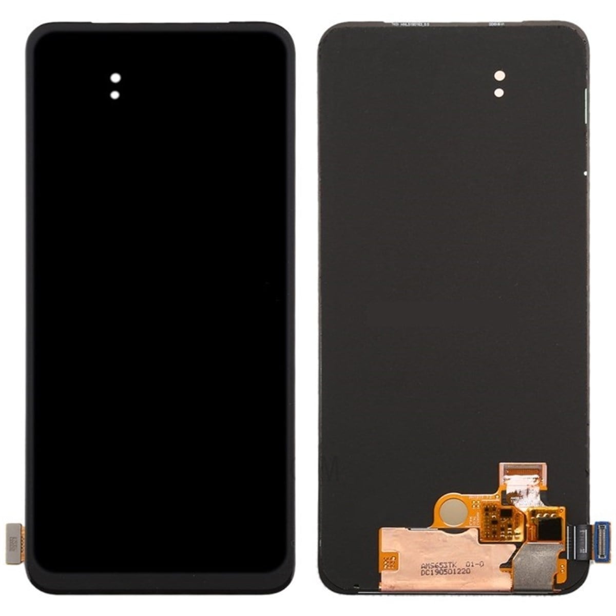 Oppo Reno Z2 Lcd Ekran Dokunmatik Siyah Çıtasız