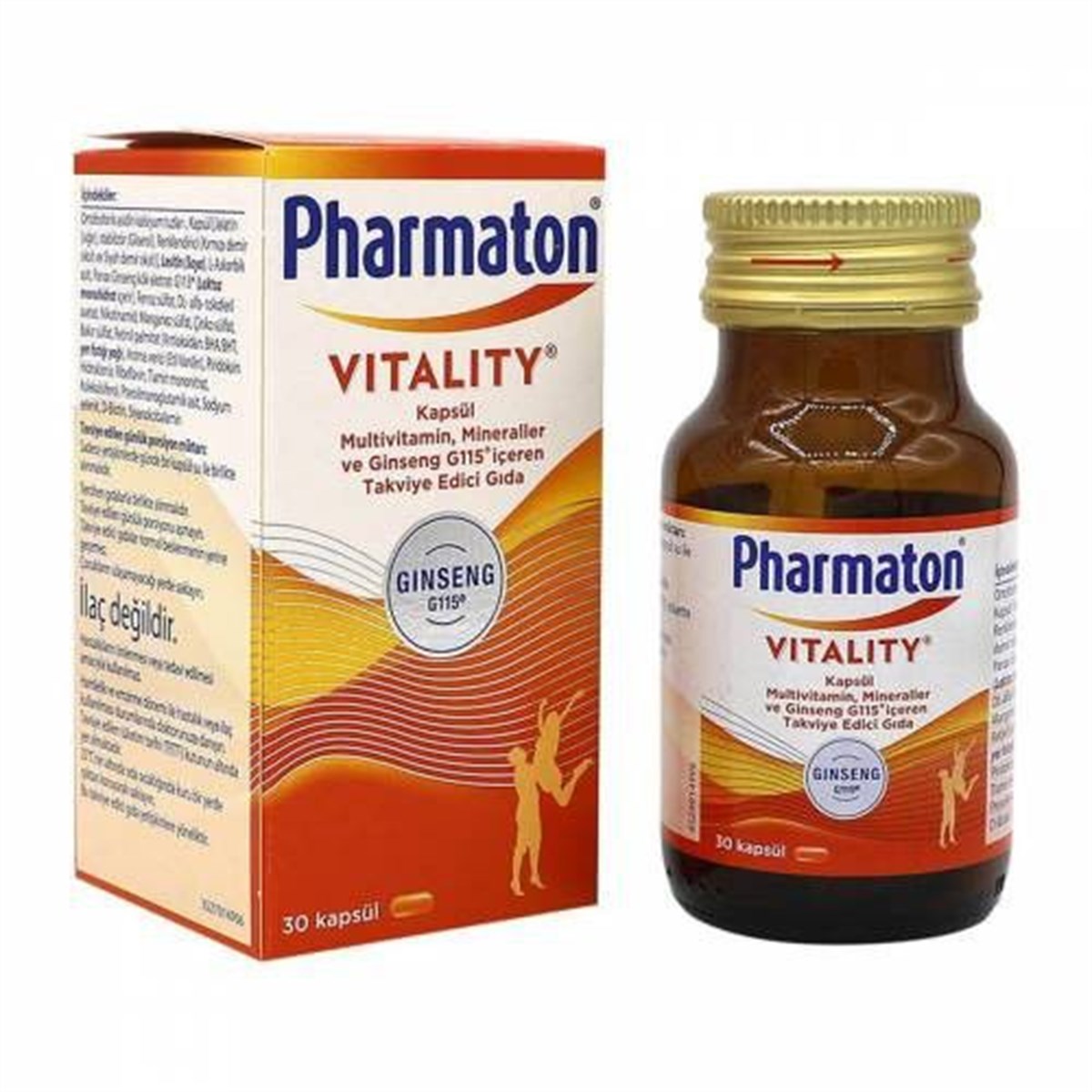 Pharmaton Vitality 30 Kapsül