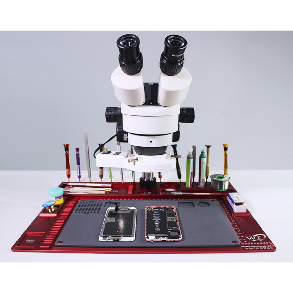 Profesional Akrobat Microscop Wl İle Set Olan Sade Mikroskop Hirdavat -  tekyerdenal.com