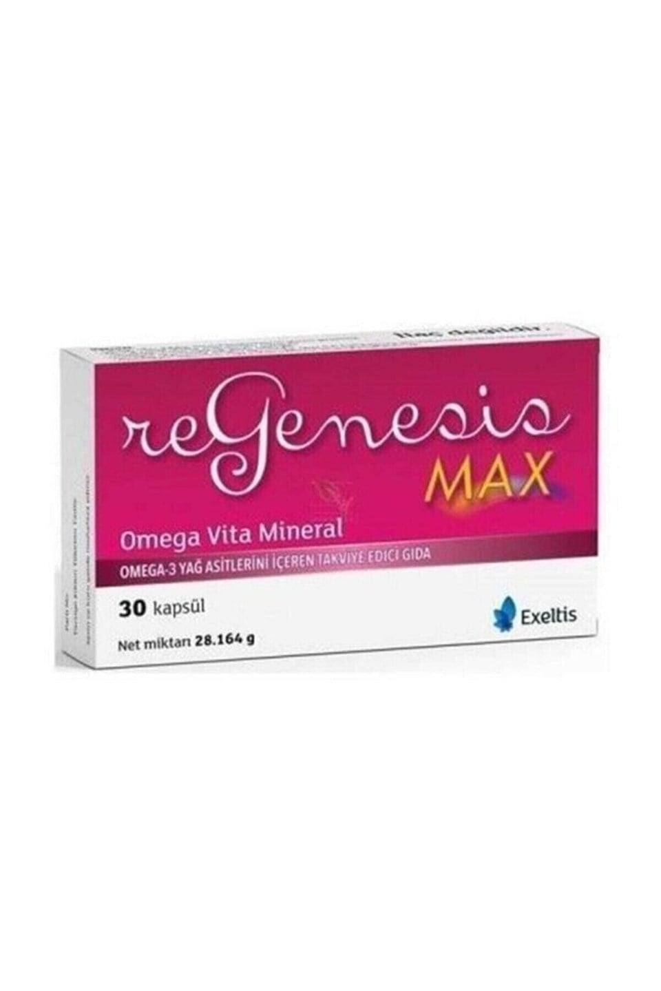 regenesis Exeltis Max Omega 3 30 Kapsül 