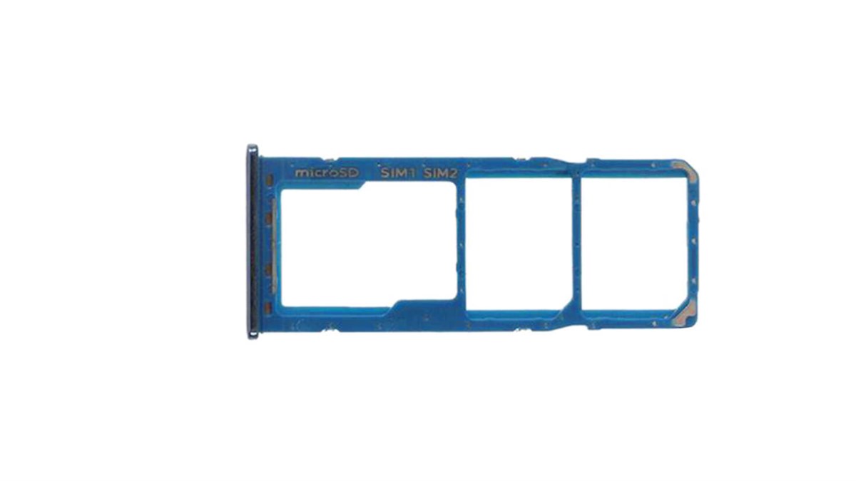 Samsung Galaxy A10 A105 Sim Kart Tepsisi Mavi