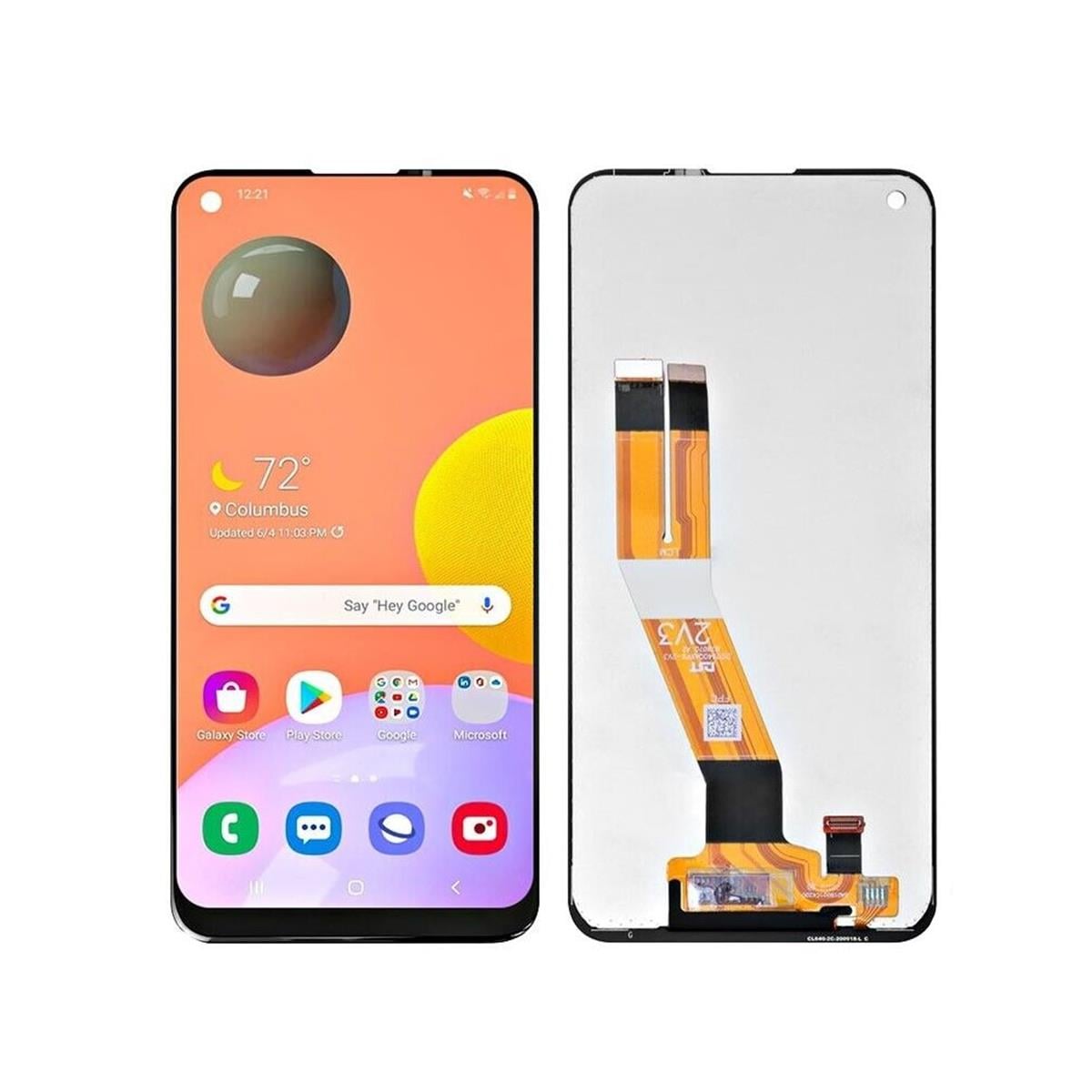 Samsung Galaxy A11 A115 Lcd Ekran Dokunmatik Siyah Hk Servis Çıtasız