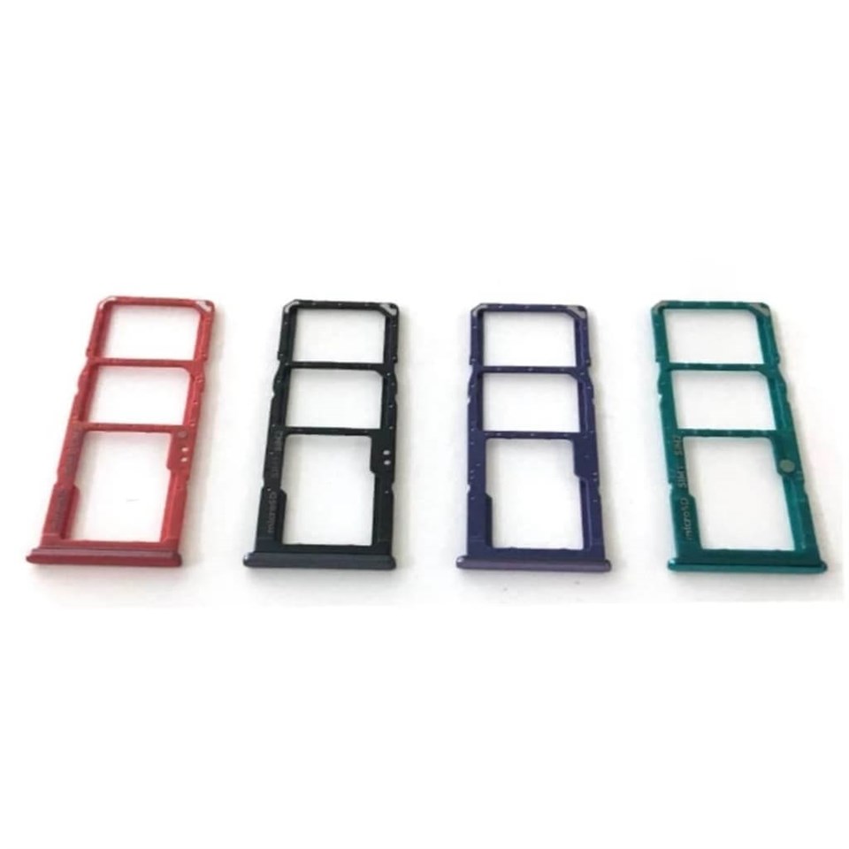 Samsung Galaxy A20s A207 Sim Kart Tepsisi Kırmızı