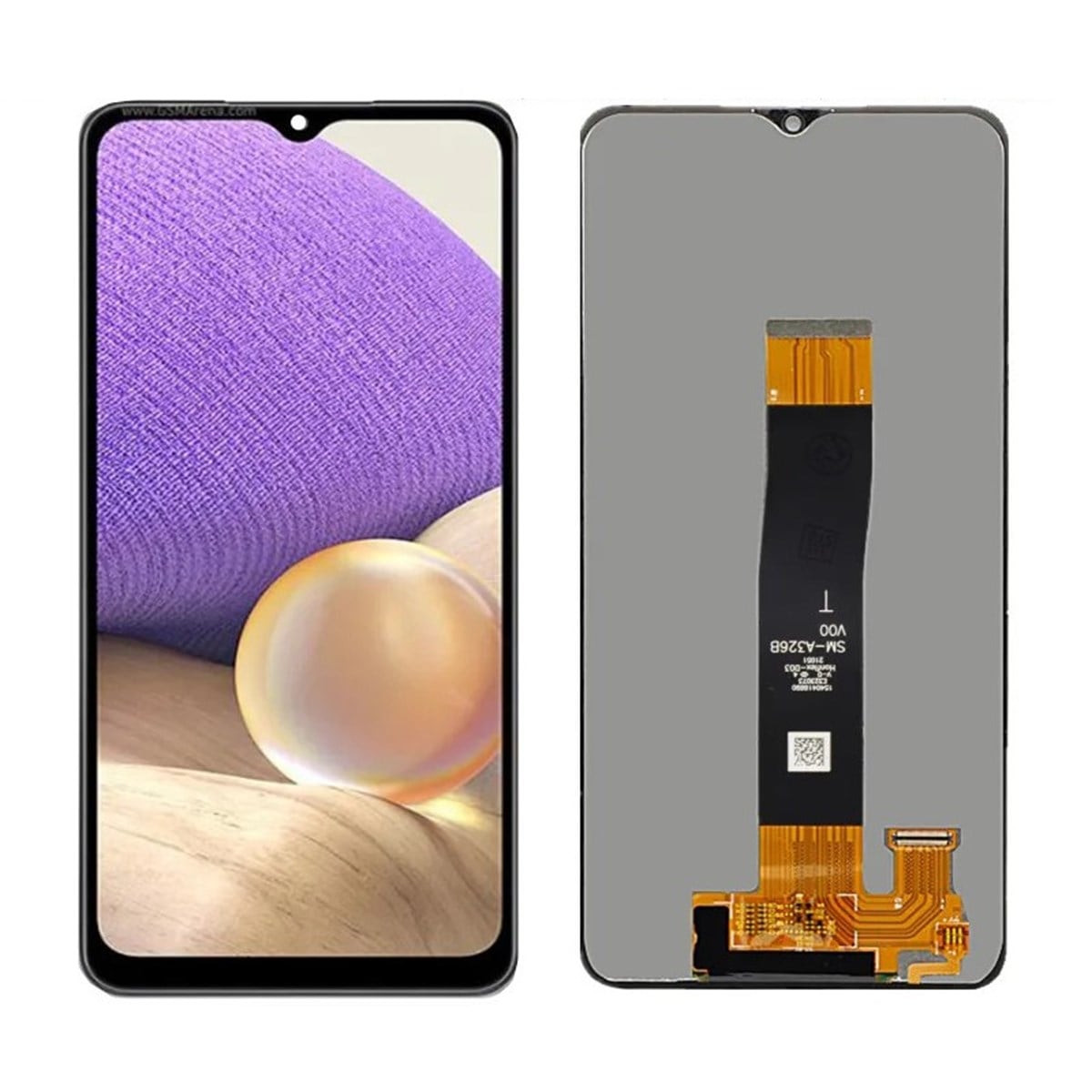 Samsung Galaxy A32 5g A326 Lcd Ekran Dokunmatik Siyah Hk Servis Çıtasız