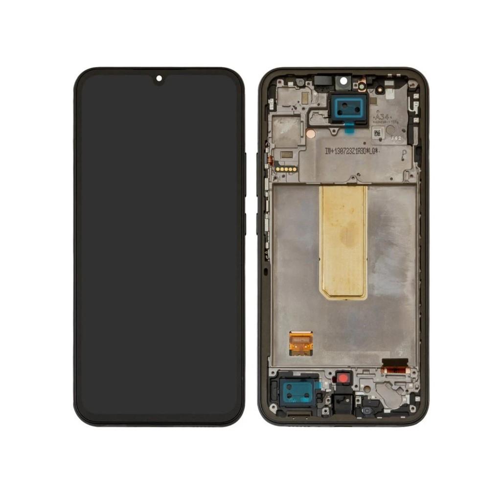 Samsung Galaxy A34 5g A346 Uyumlu Lcd Ekran Dokunmatik Siyah Çıtalı Oled