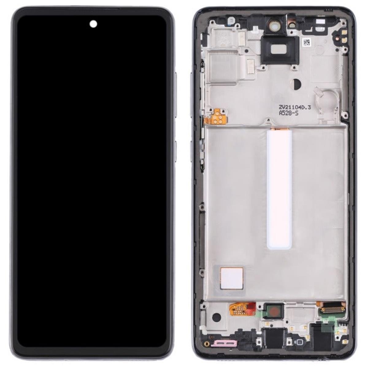 Samsung Galaxy A52 A525 Lcd Ekran Dokunmatik Siyah Oled Çıtalı