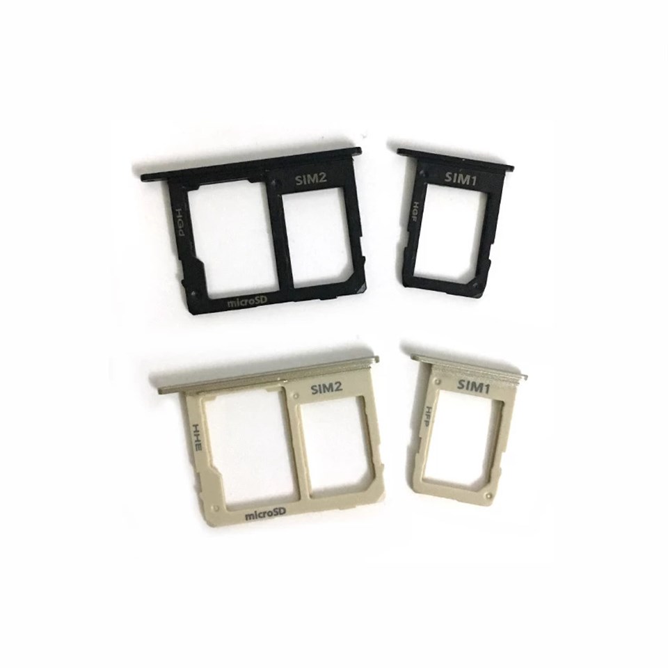 Samsung Galaxy A6 Plus A605 Sim Kart Tepsisi Siyah