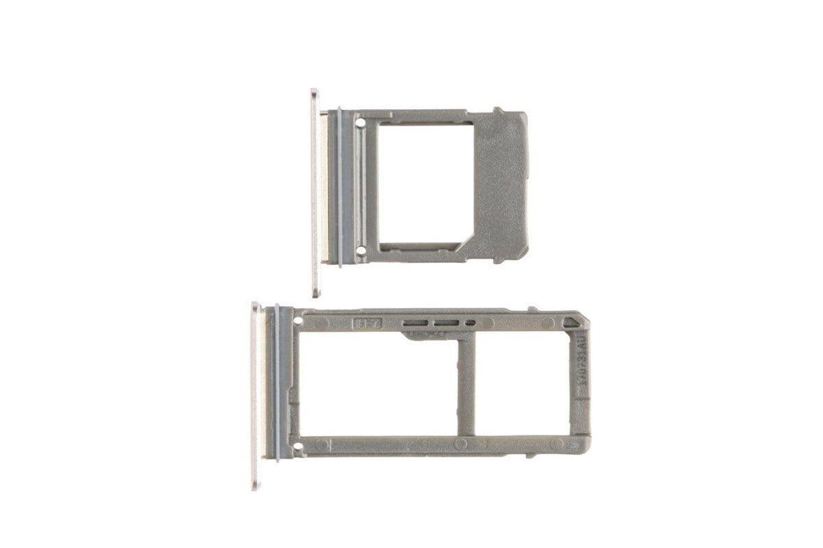 Samsung Galaxy A720 Sim Kart Tepsisi Gold Çift