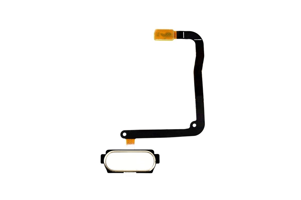 Samsung Galaxy C7 Pro C7010 Home Tuş Bordu Filmi Flex Beyaz