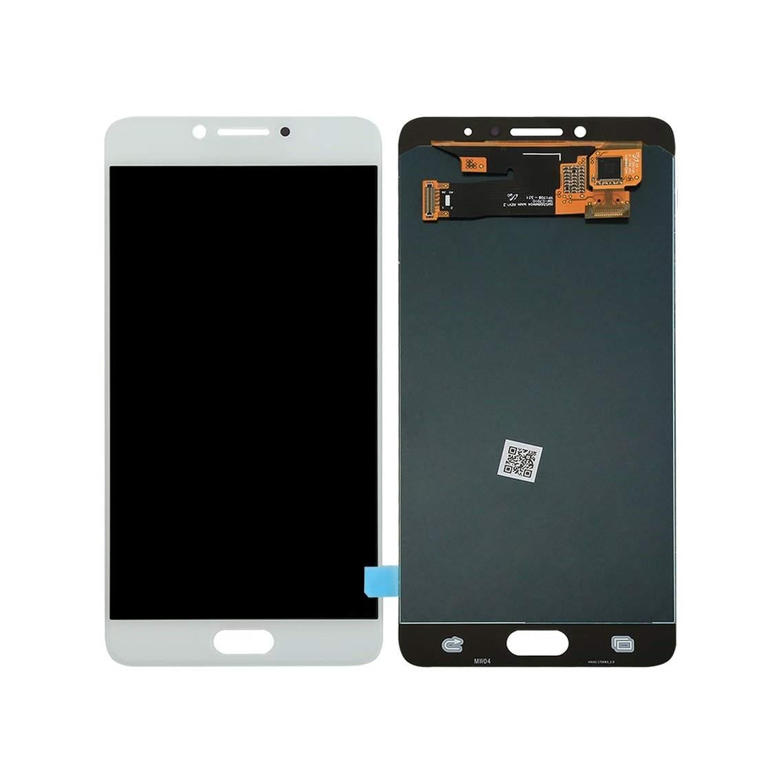 Samsung Galaxy C7 Pro C7010 Uyumlu Lcd Ekran Dokunmatik Beyaz Oled