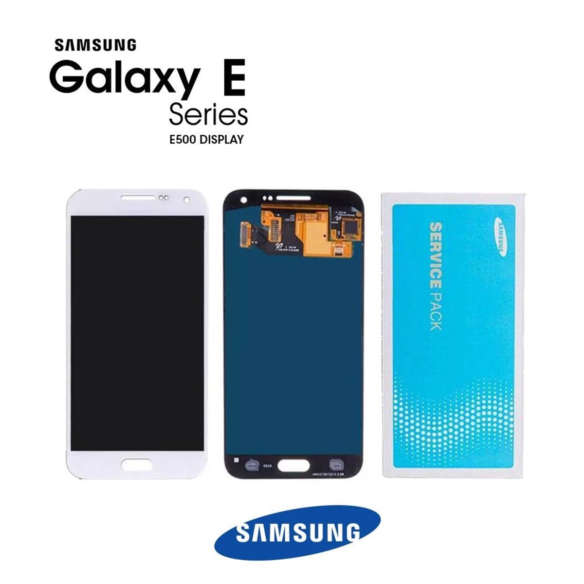 Samsung Galaxy E5 E500 Lcd Ekran Dokunmatik Beyaz Servis GH97-16936A