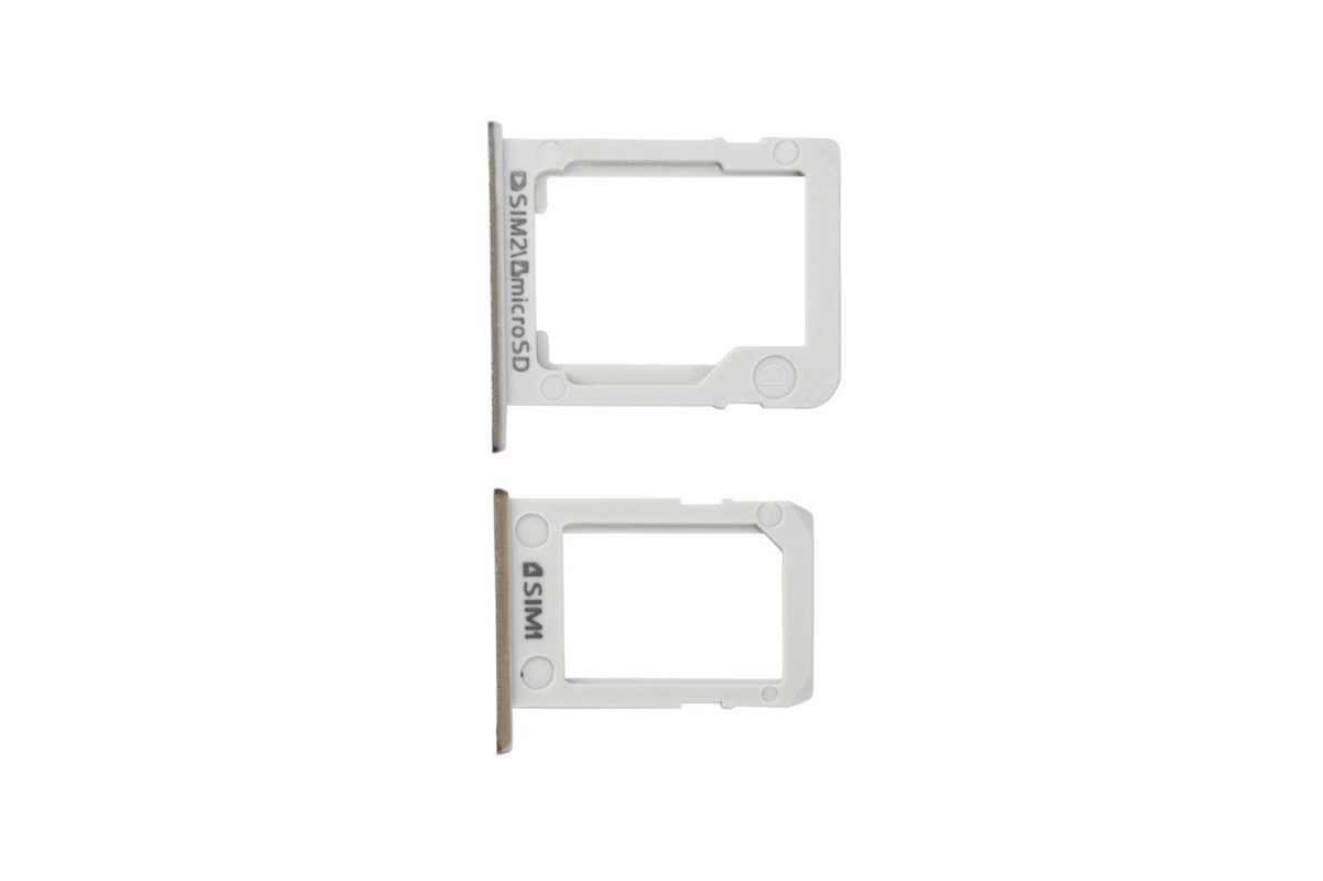 Samsung Galaxy E5 E500 Sim Kart Tepsisi Gümüş