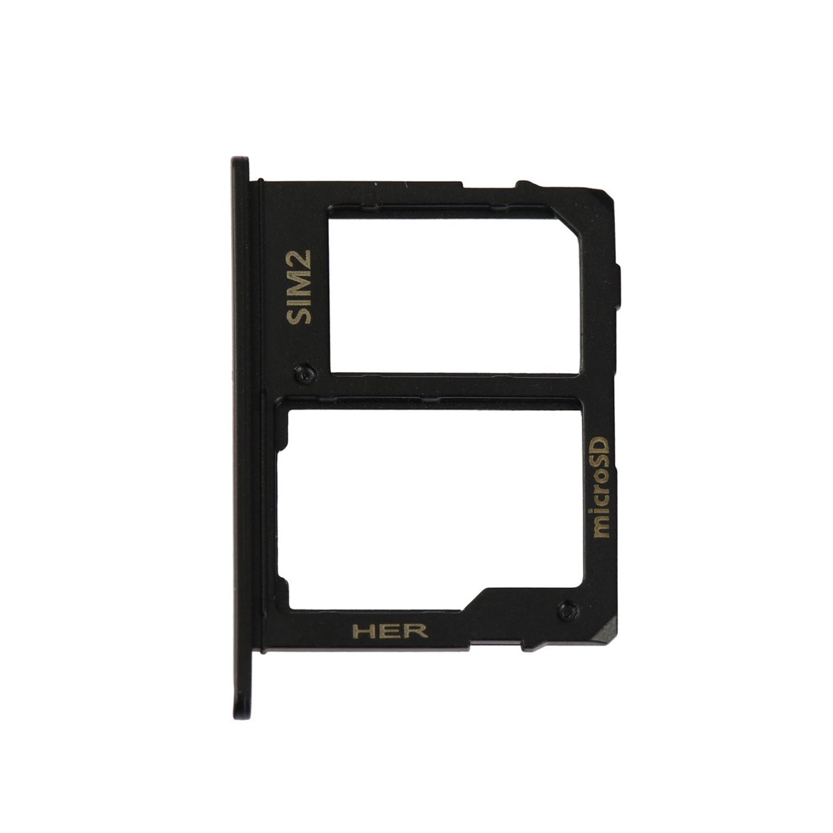 Samsung Galaxy J3 Pro 2017 J330 Sim Kart Tepsisi Siyah Çift