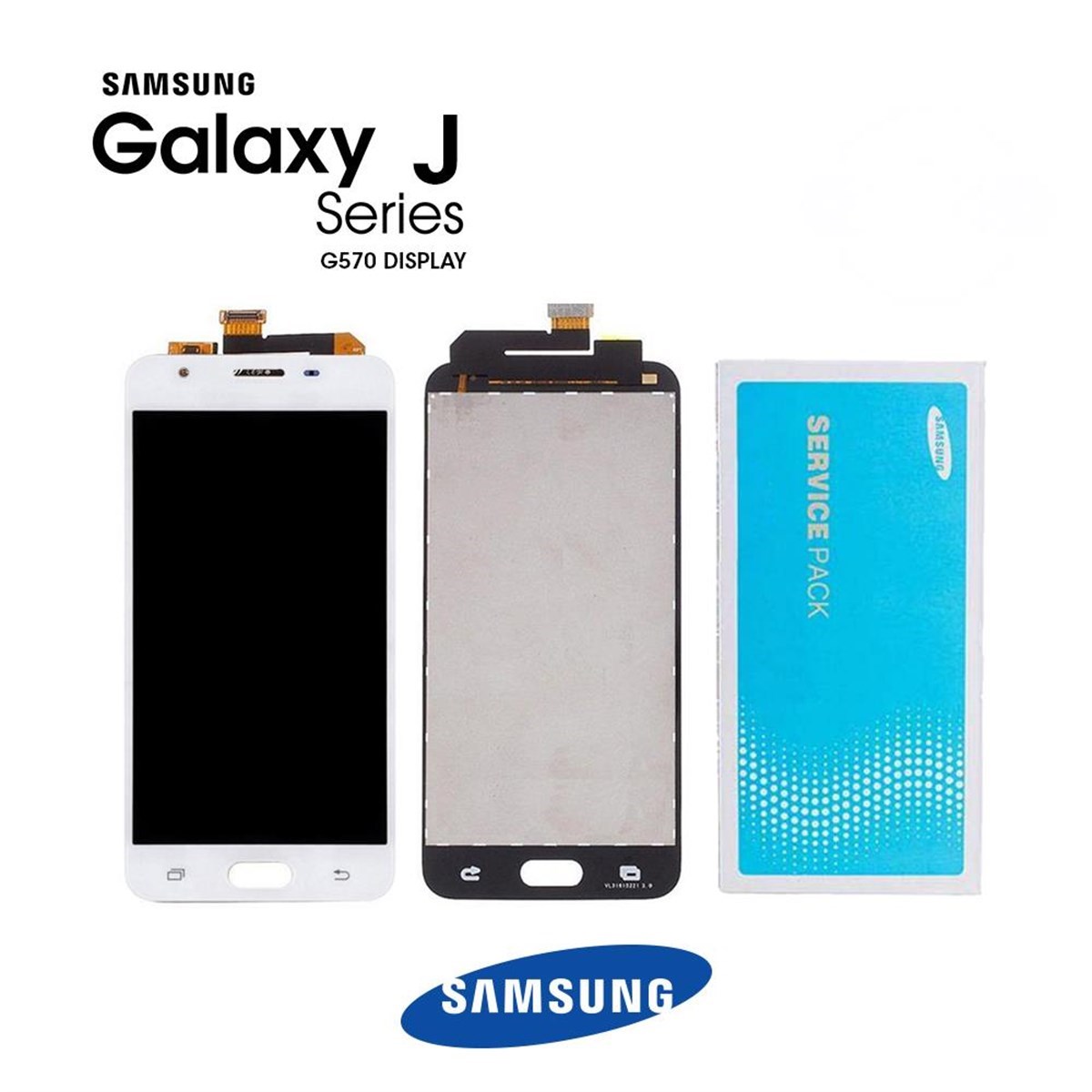 Samsung Galaxy J5 Prime G570 Lcd Ekran Dokunmatik Beyaz Hk Servis -  tekyerdenal.com