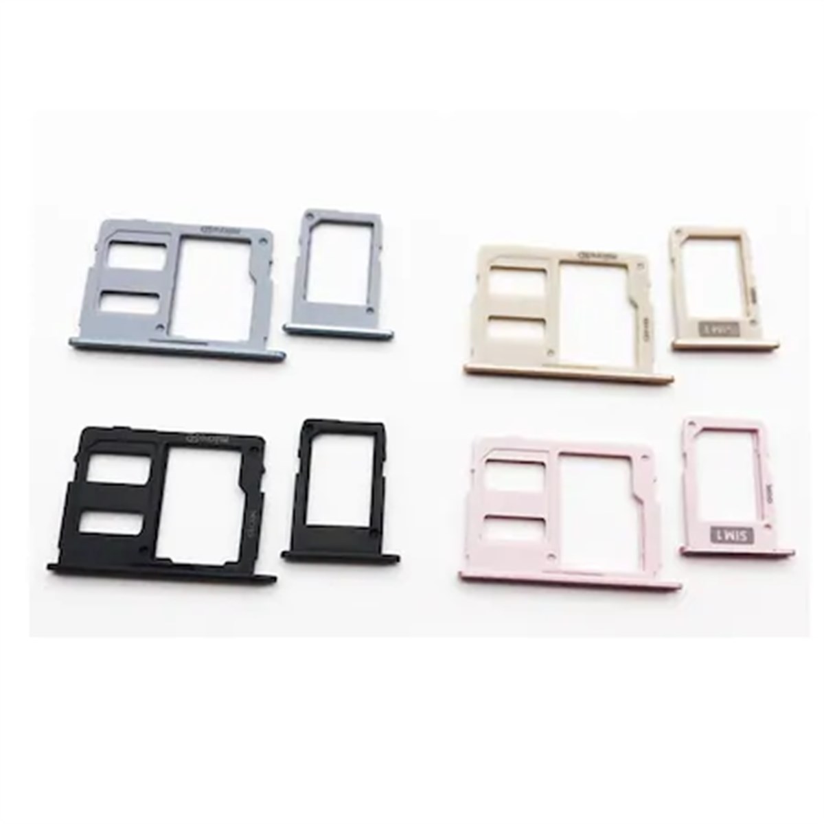 Samsung Galaxy J5 Pro 2017 J530 Sim Kart Tepsisi Siyah Çift