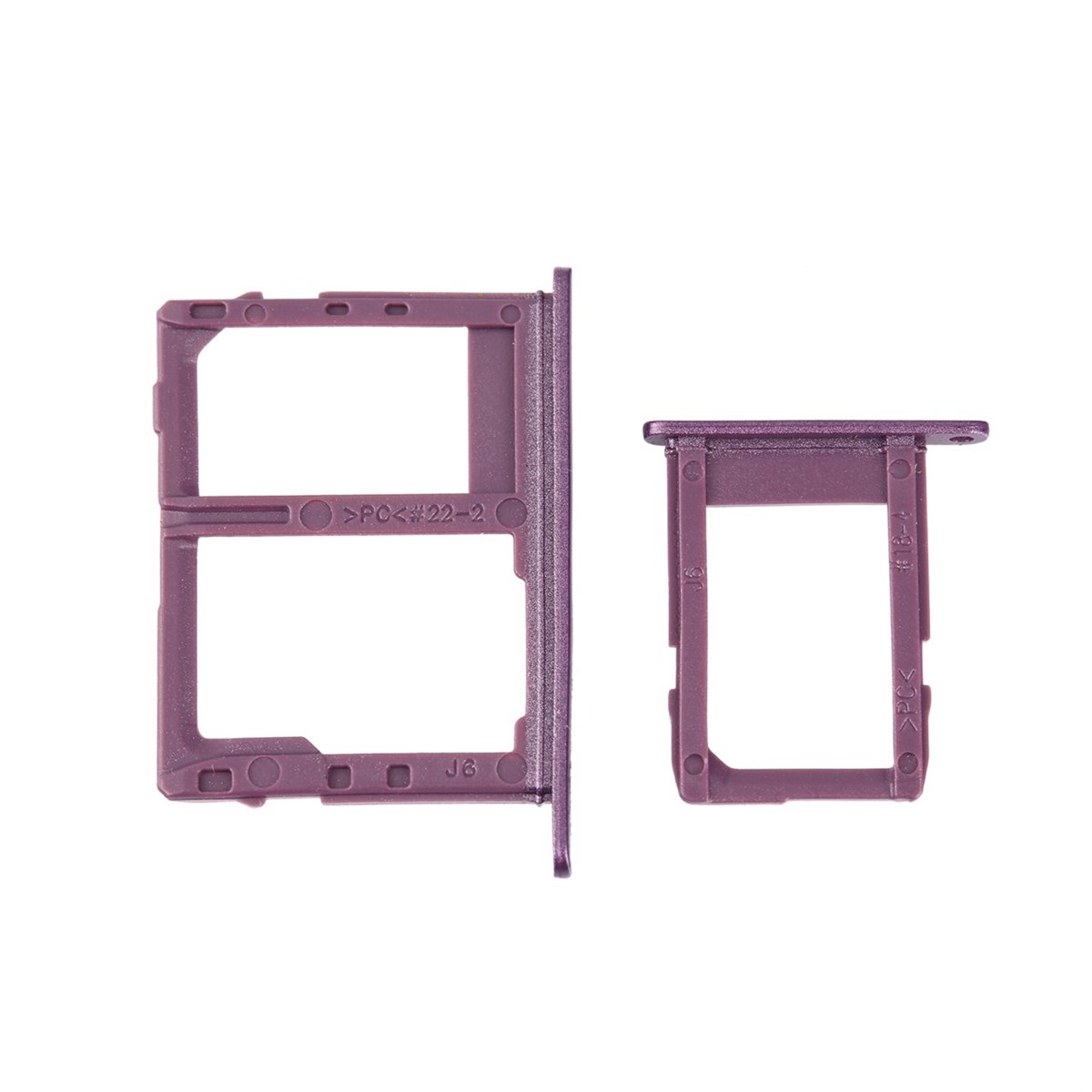 Samsung Galaxy J6 J600 Sim Kart Tepsisi Violet