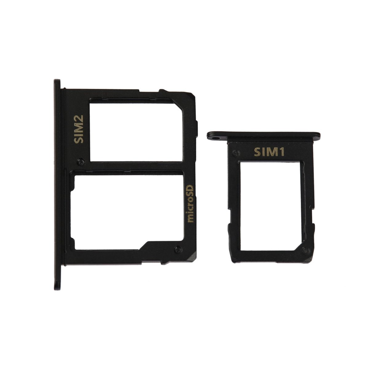 Samsung Galaxy J7 Pro 2017 J730 Sim Kart Tepsisi siyah Çift