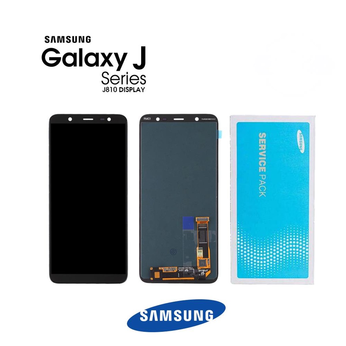 Samsung Galaxy J8 J810 Lcd Ekran Dokunmatik Siyah Servis GH97-22149A -  tekyerdenal.com