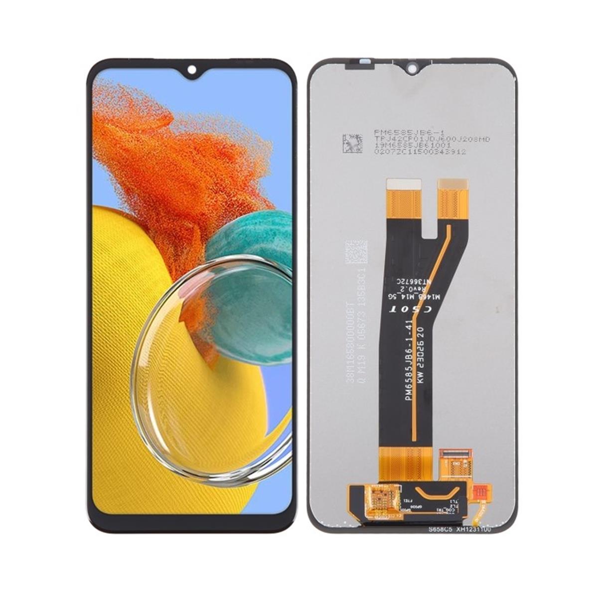 Samsung Galaxy M14 M145 5g Lcd Ekran Dokunmatik Siyah Hk Servis Çıtasız