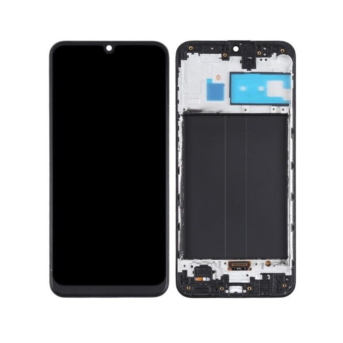 Samsung Galaxy M30 M305 Lcd Ekran Dokunmatik Siyah Oled Çıtalı