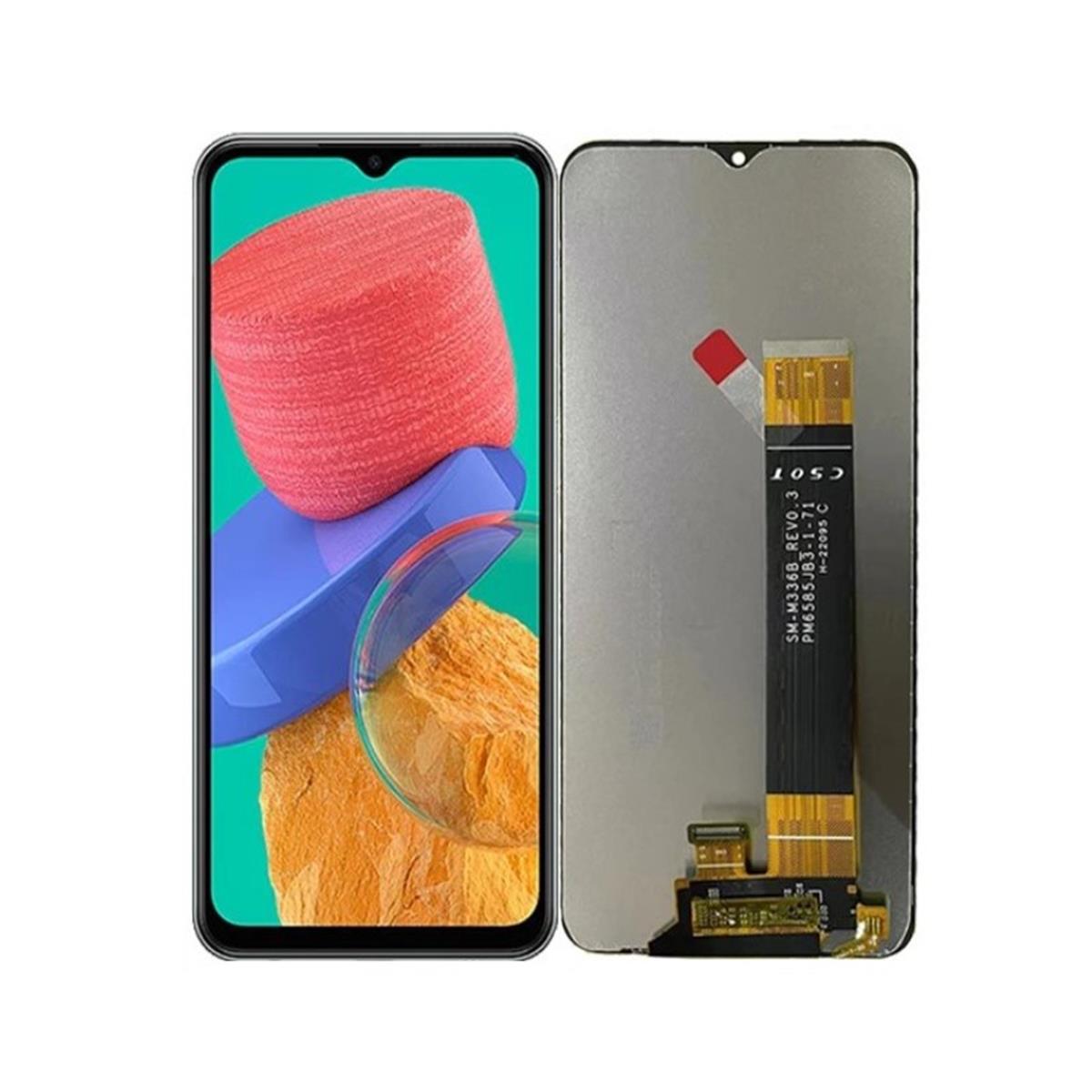 Samsung Galaxy M33 5g M336 Lcd Ekran Dokunmatik Siyah Hk Servis Çıtasız