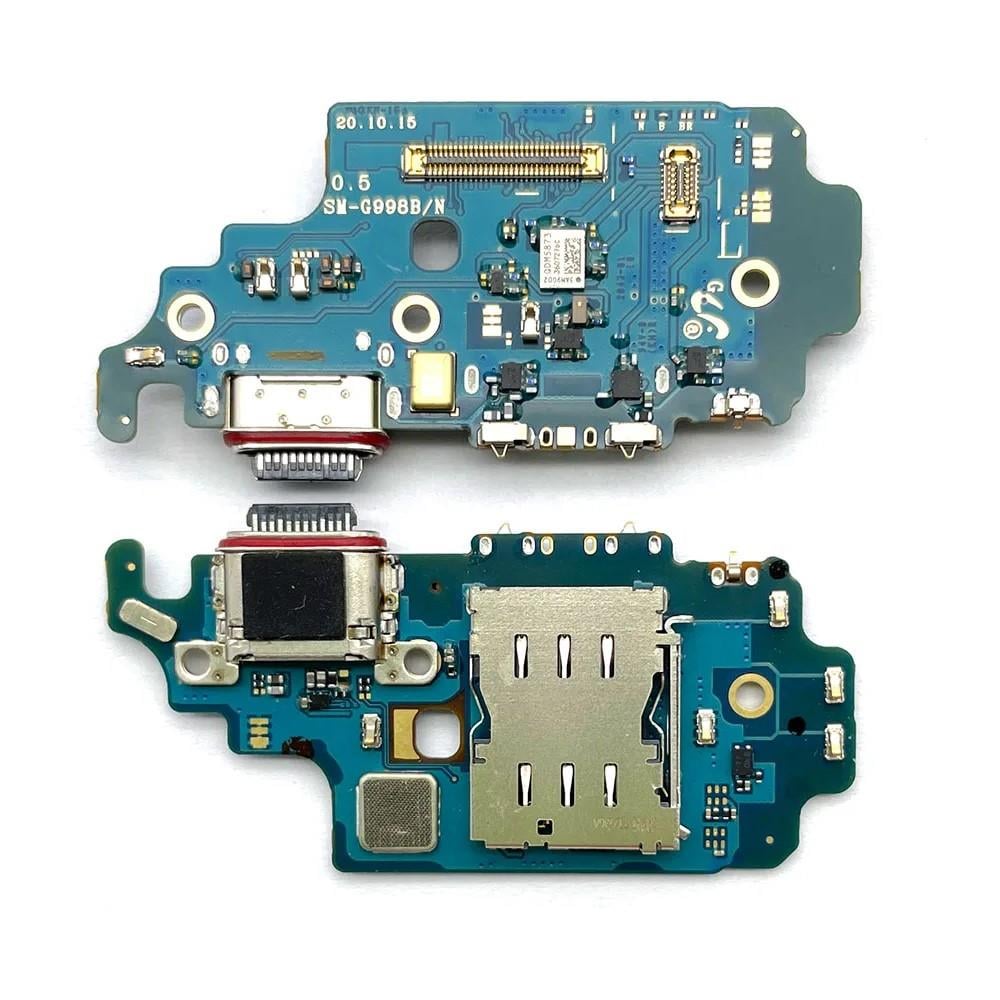 Samsung Galaxy S21 Ultra 5g G998 Şarj Soketli Kulaklık Soketli Mikrofon Bordu Servis