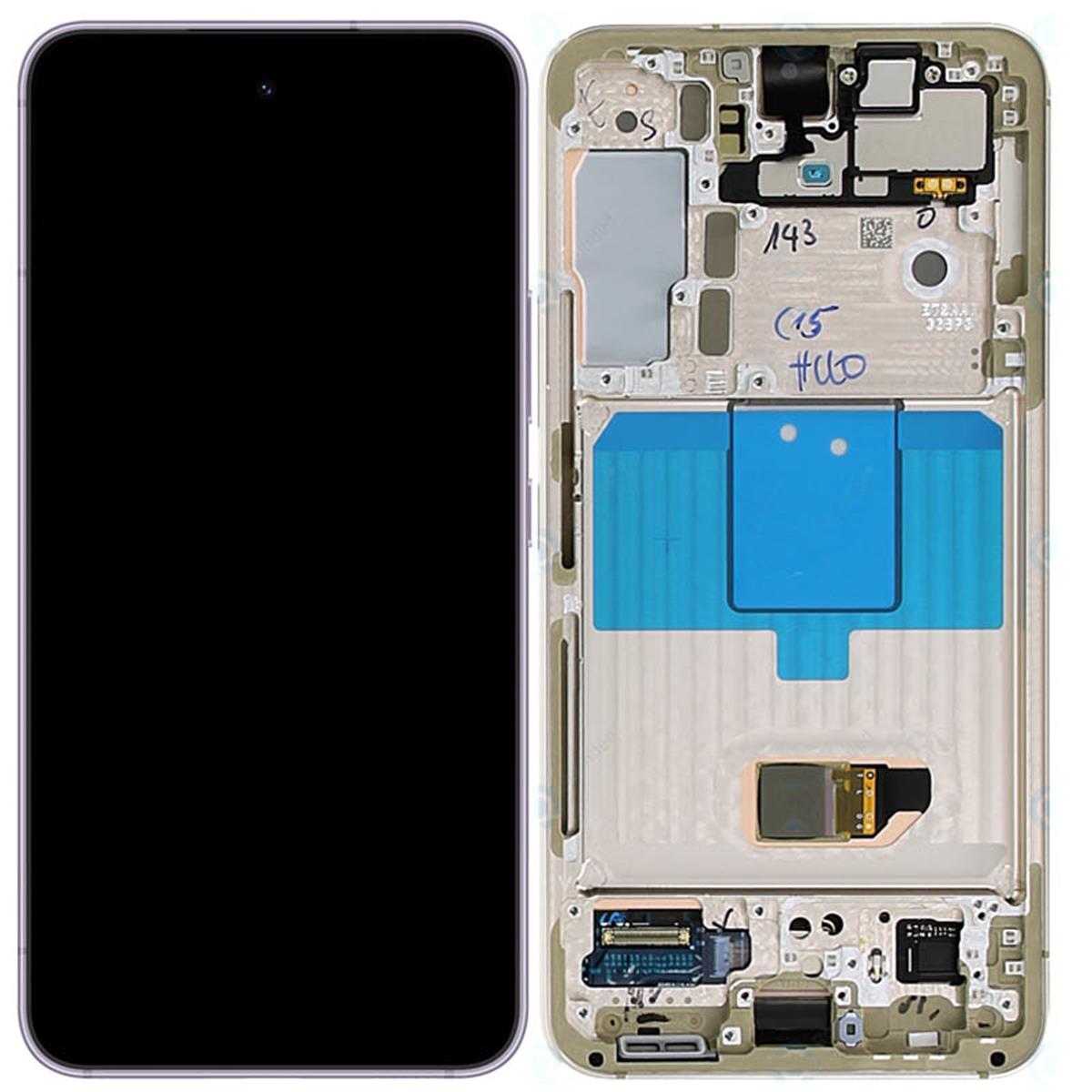 Samsung Galaxy S22 S901 Lcd Ekran Dokunmatik Beyaz Servis