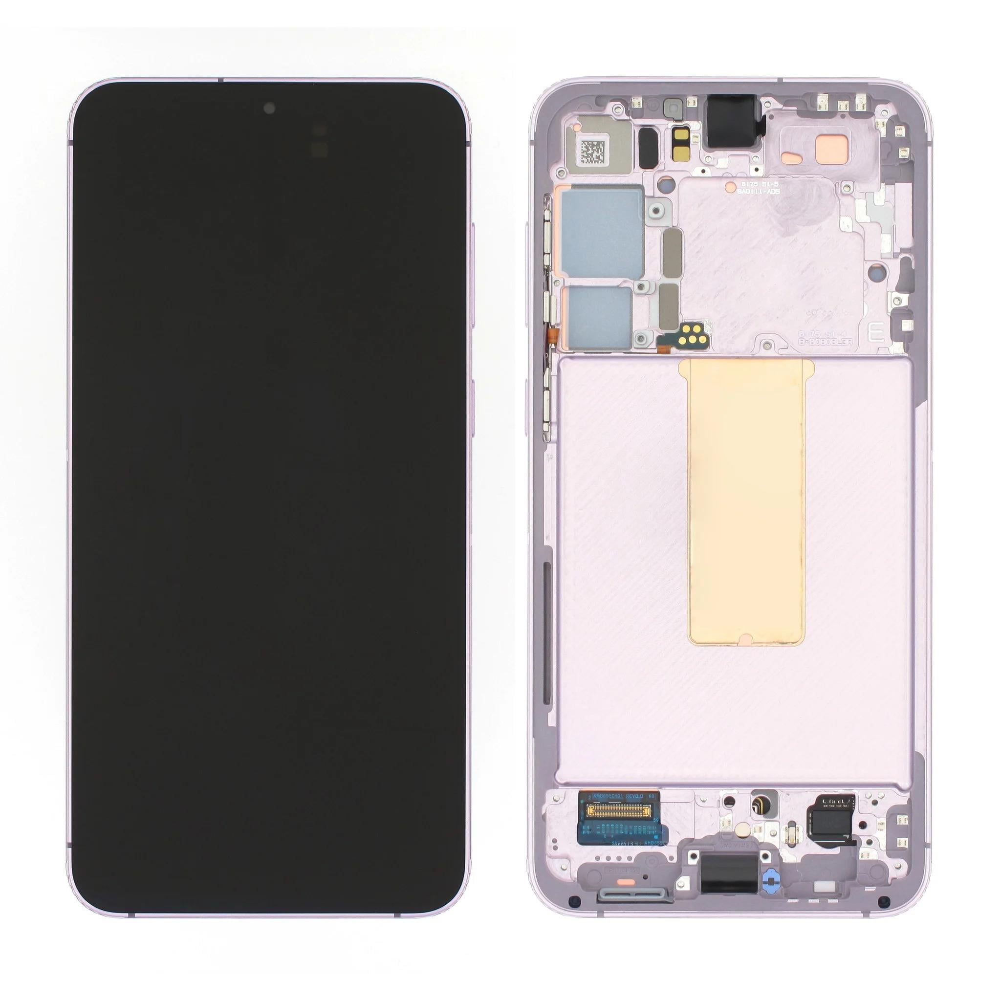 Samsung Galaxy S23 S911 Uyumlu Lcd Ekran Dokunmatik Pembe Servis Çıtalı GH82-30481D
