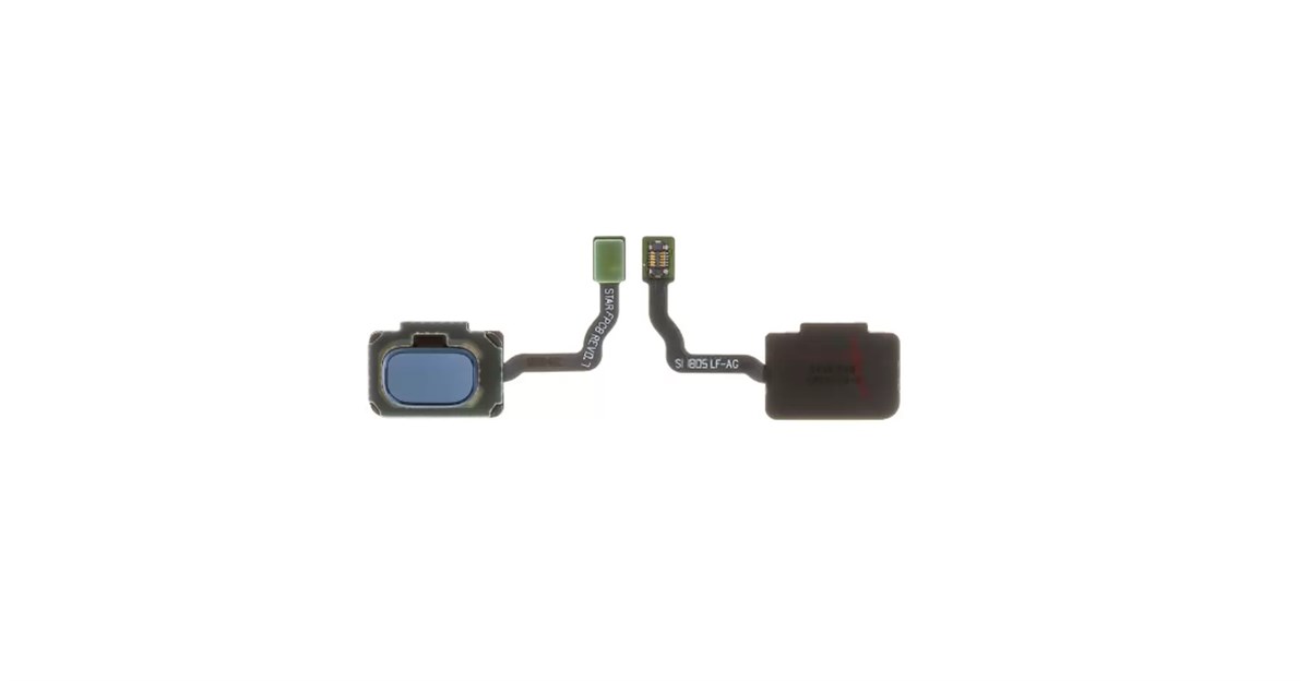 Samsung Galaxy S9 G960 Home Parmak Okuyucu Mavi