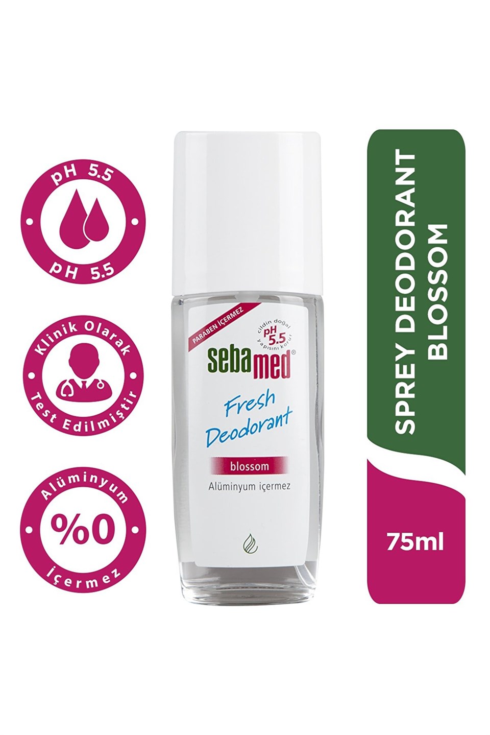 Sebamed Fresh Deodorant Blossom 75 ml