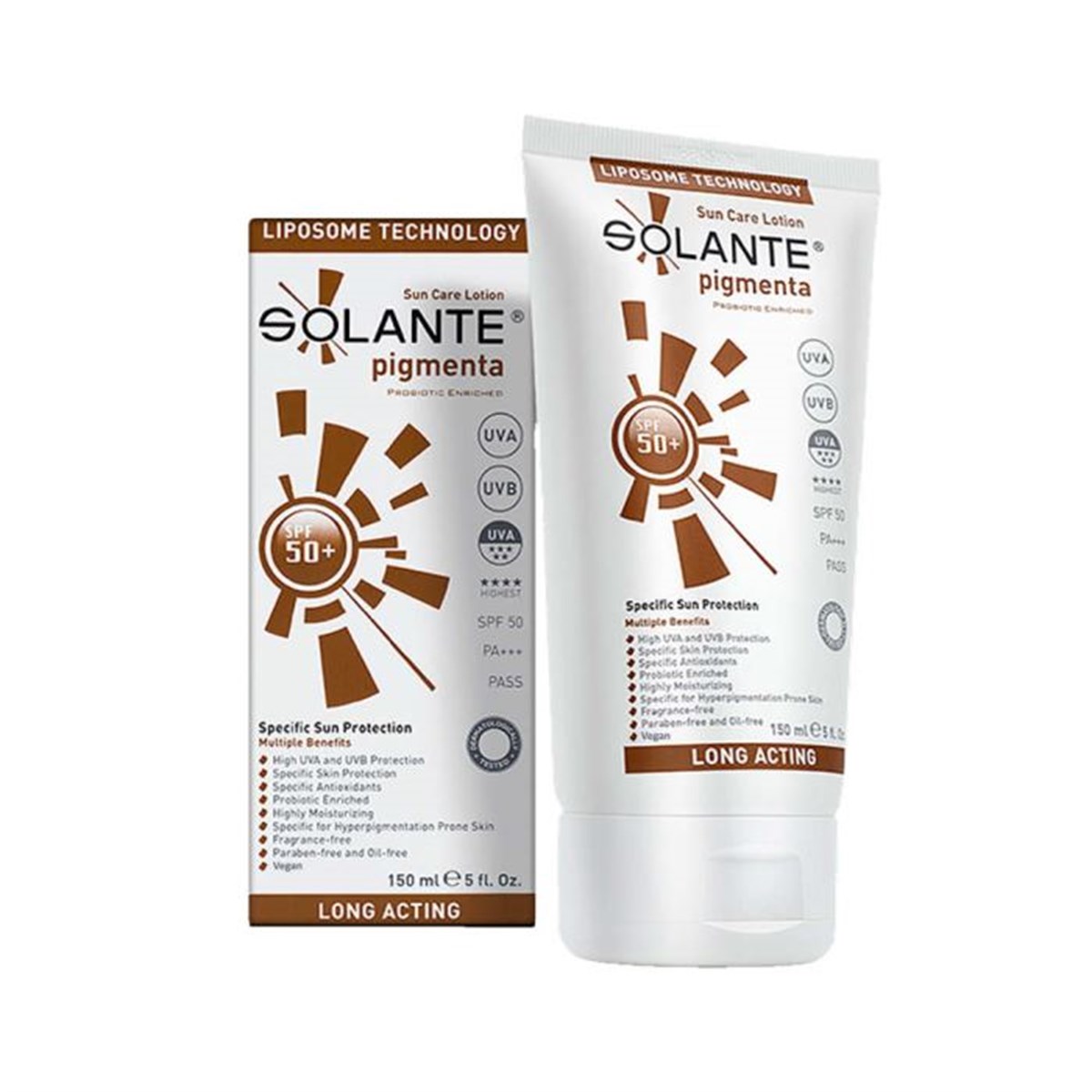 Solante Pigmenta Sun Care Lotion Spf50+ 150 Ml