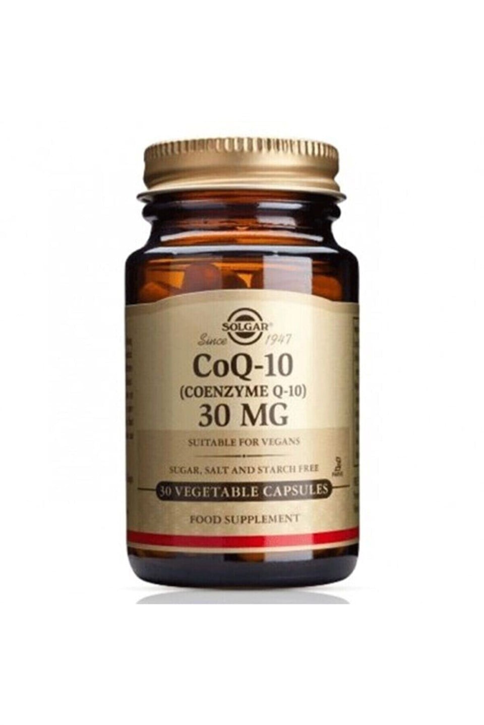 Solgar Coenzyme Q-10 30 mg 30 V-Kapsül
