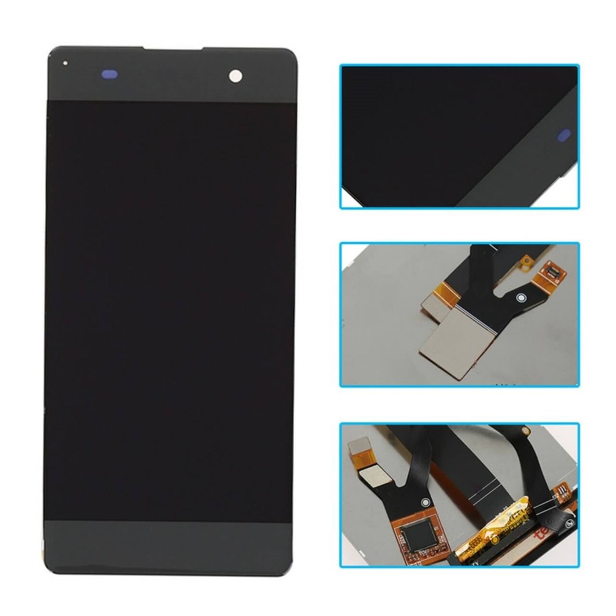 Sony Xperia Xa Lcd Ekran Dokunmatik Siyah Çıtasız