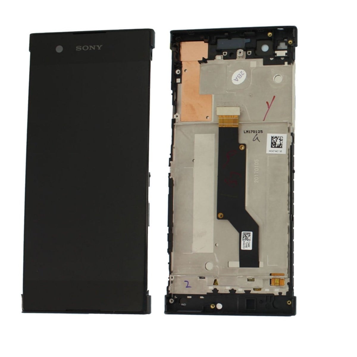 Sony Xperia Xa1 Lcd Ekran Dokunmatik Siyah Çıtalı