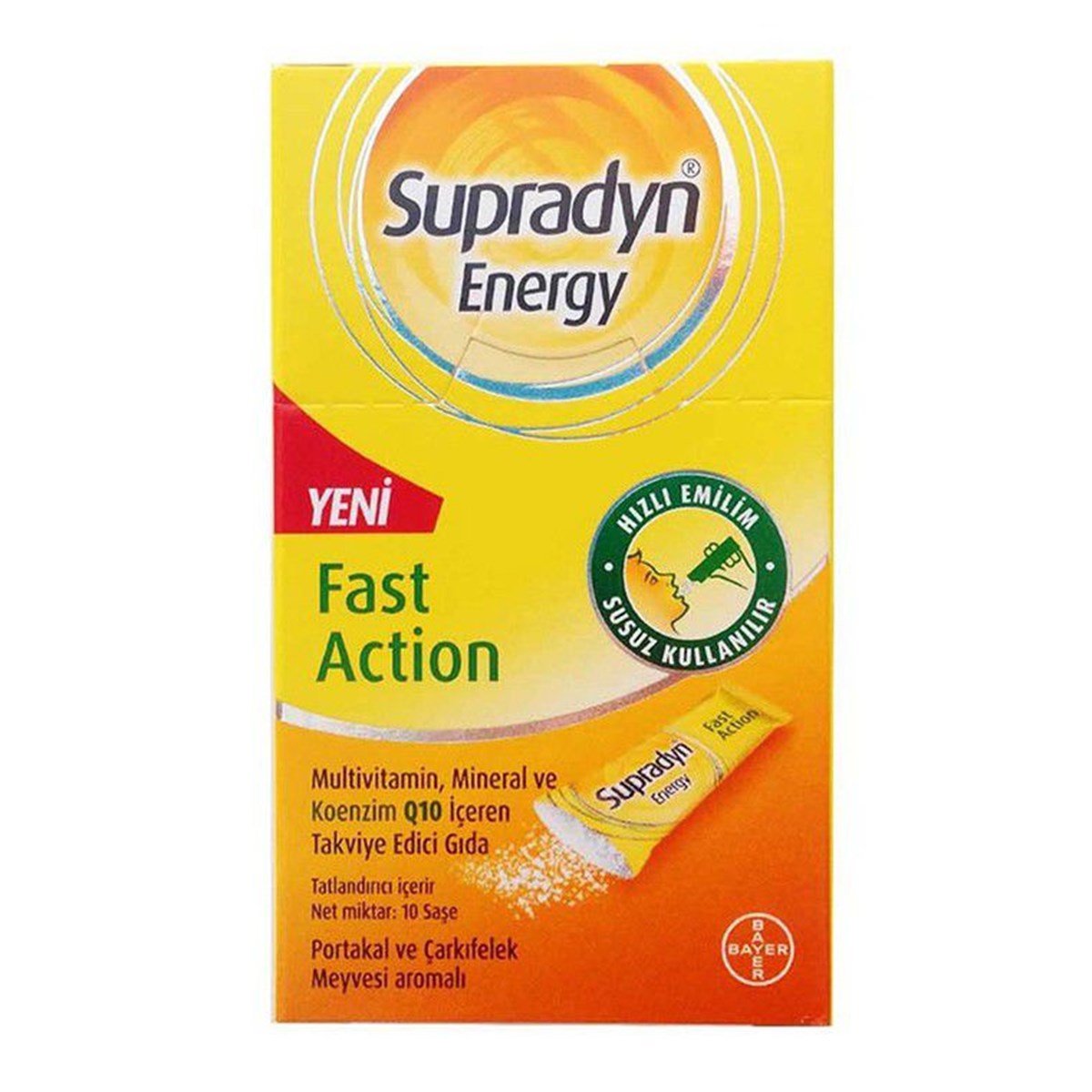 Supradyn Energy Fast Action 10 Saşe