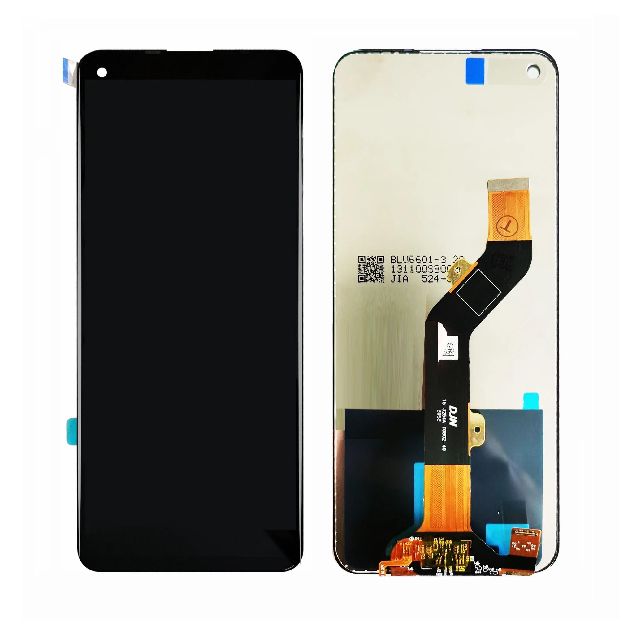 Tecno Camon 17 Lcd Ekran Dokunmatik Siyah Çıtasız