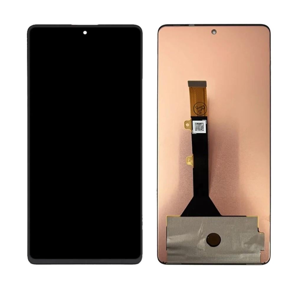 Tecno Camon 20 Lcd Ekran Dokunmatik Siyah Çıtasız