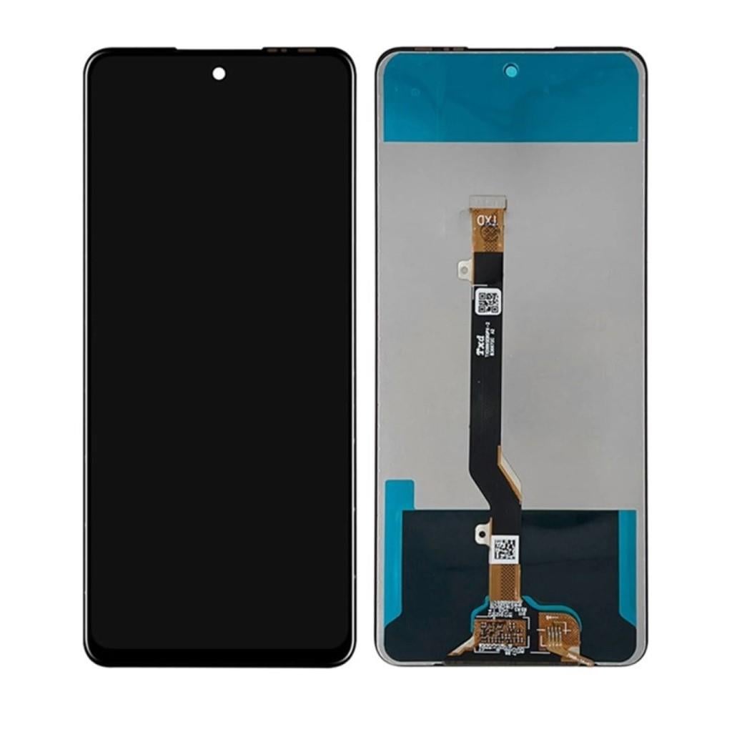 Tecno Pova 3 Lcd Ekran Dokunmatik Siyah Çıtasız