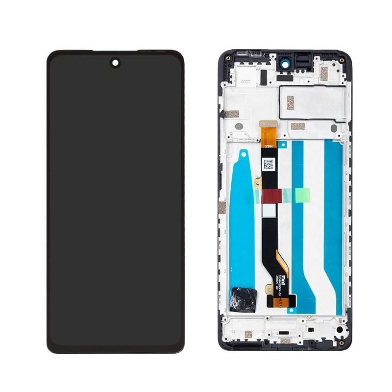 Tecno Spark 10 Pro Lcd Ekran Dokunmatik Siyah Çıtalı Servis
