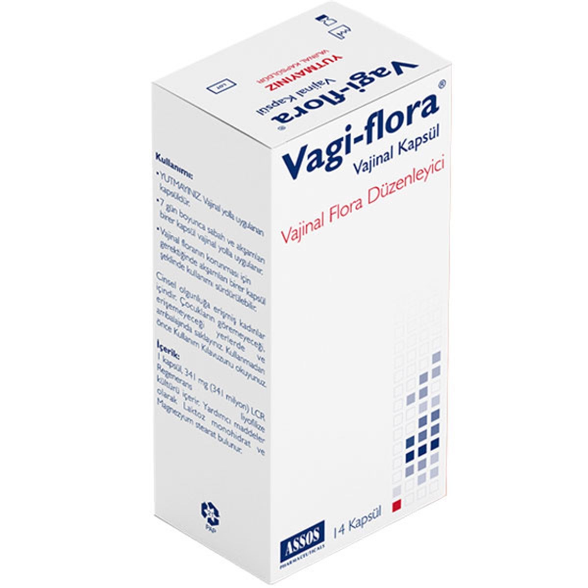 Vagi-Flora Vajinal Flora Düzenleyici 14 Kapsül