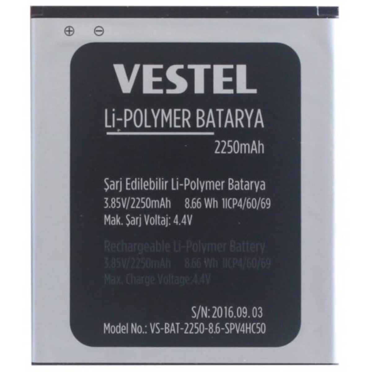 Vestel Venüs V3 5010 Batarya Pil
