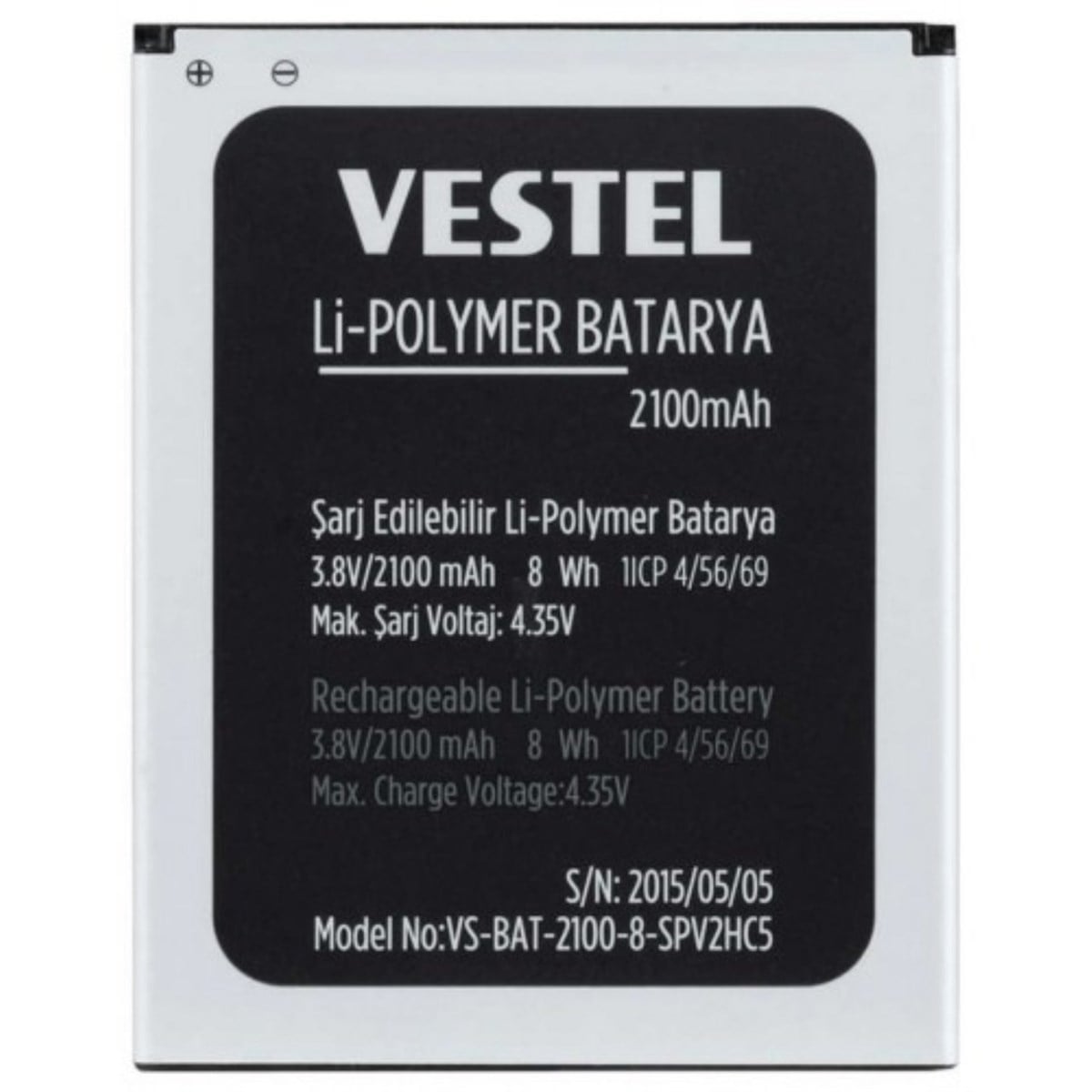 Vestel Venüs V3 5040 Batarya Pil