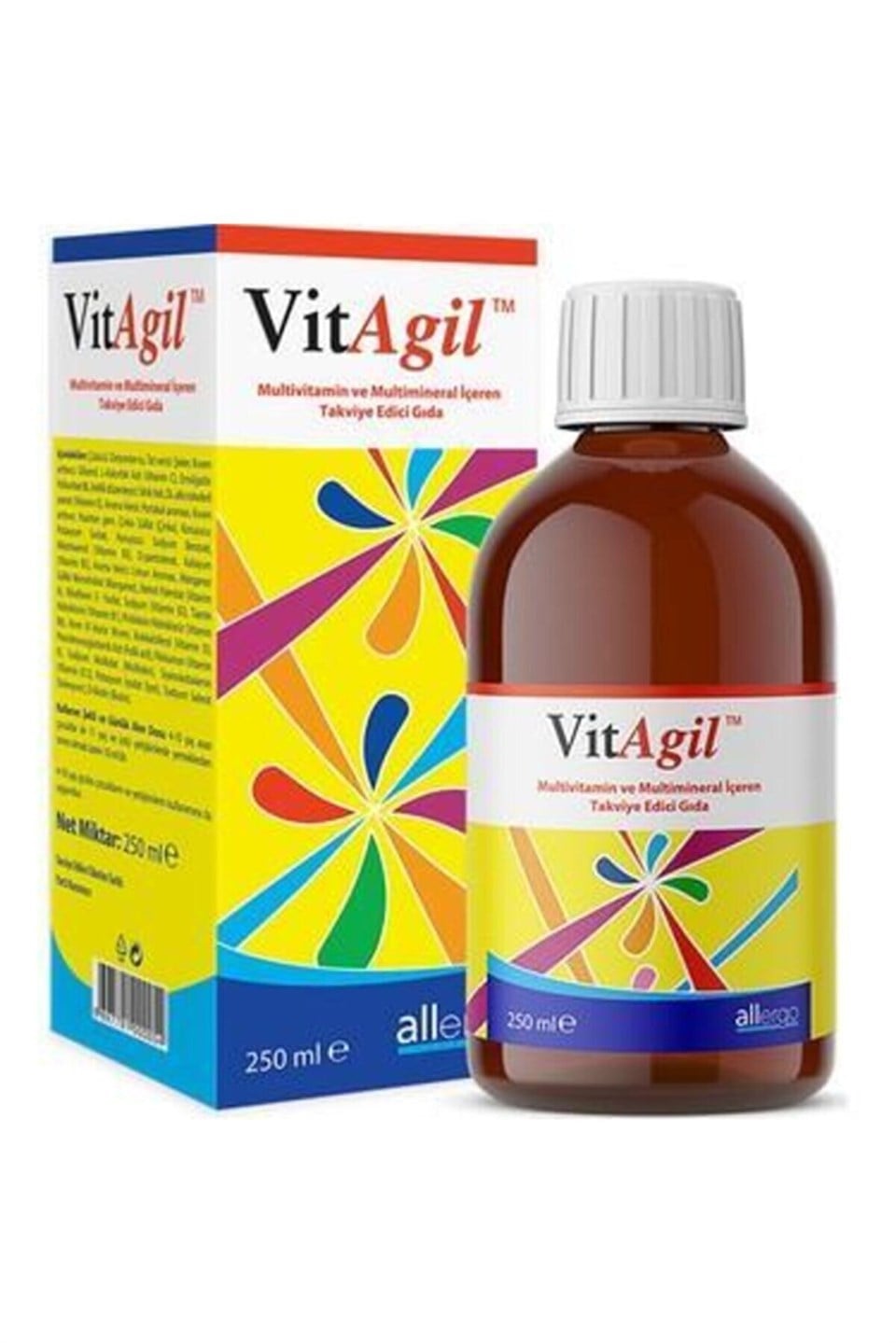 Vitagil Multivitamin Mineral Şurup 250 ml