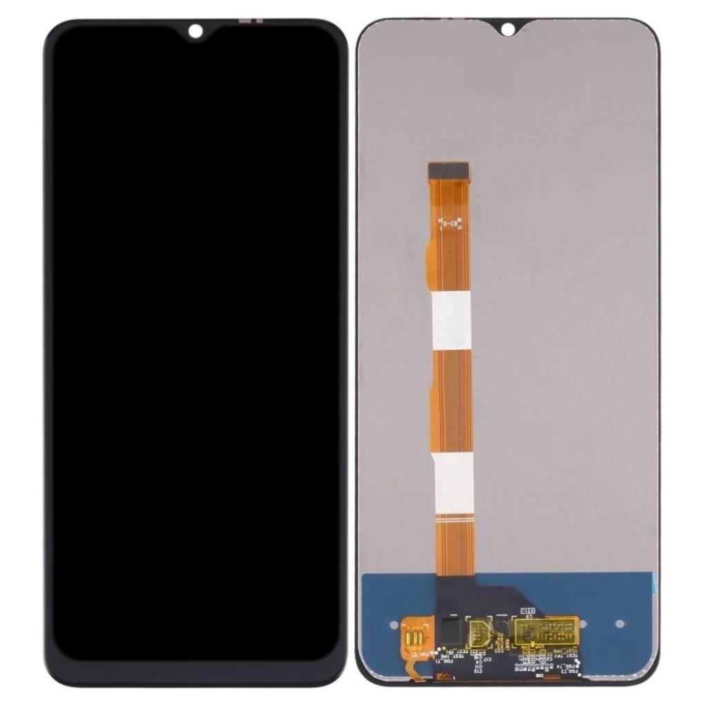 Vivo Y16 Uyumlu Lcd Ekran Dokunmatik Siyah Çitasız Servis