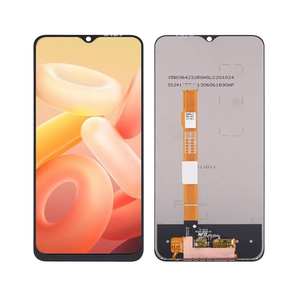 Vivo Y35 Uyumlu Lcd Ekran Dokunmatik Siyah Çitasız Servis