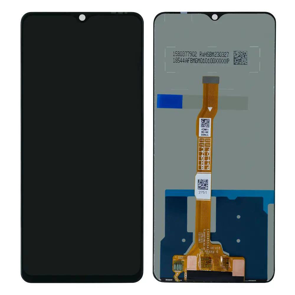 Vivo Y36 Uyumlu Lcd Ekran Dokunmatik Siyah Çitasız Servis