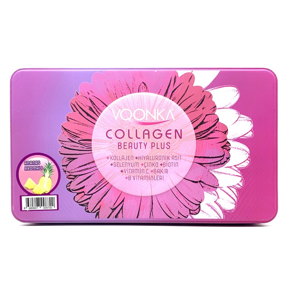 Voonka Collagen Beauty Plus Ananas Aromalı 30 şaşe