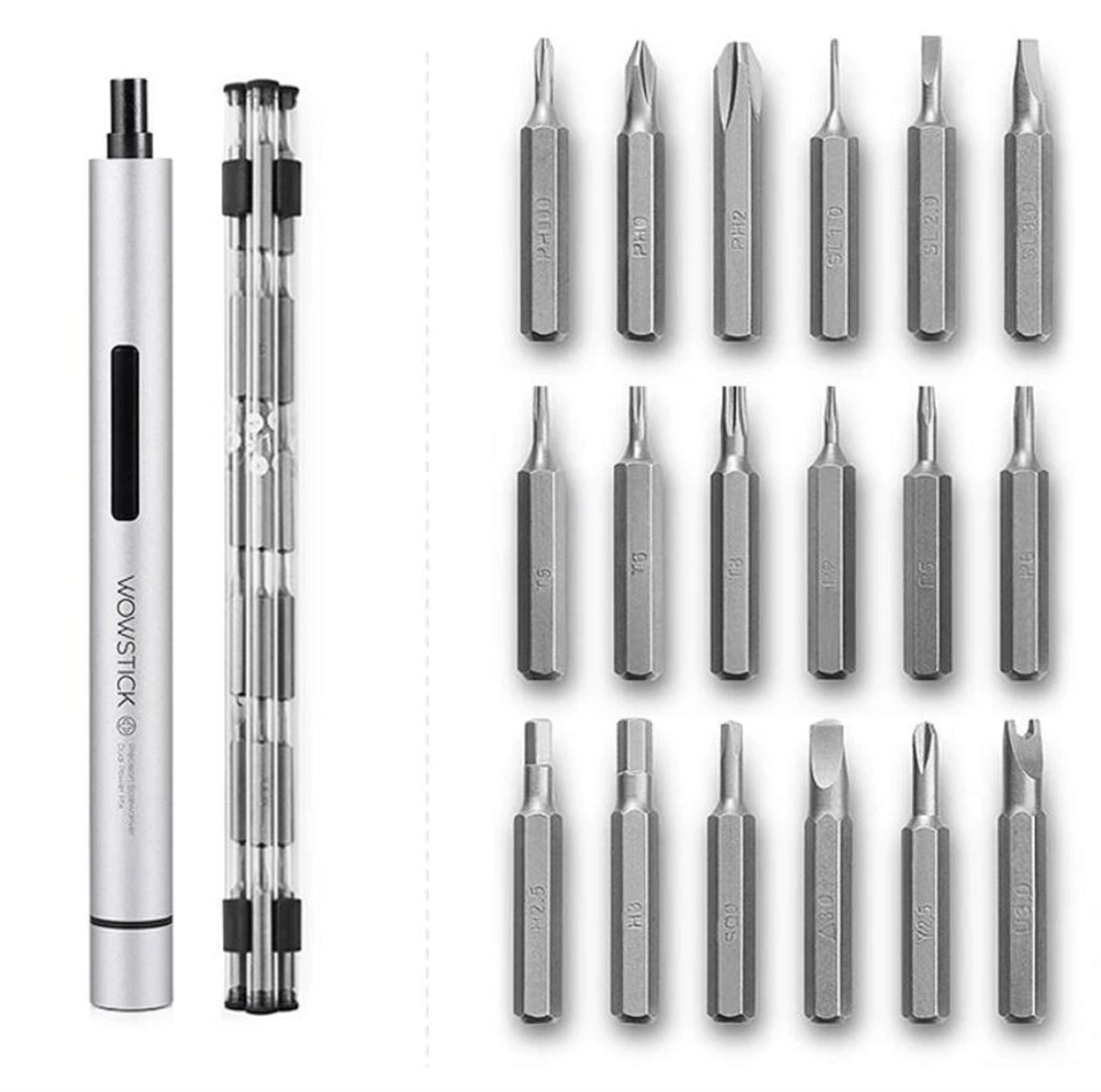 Wowstick 1P+ 19 Parça Elektrikli Mini Hassas Tornavida Seti