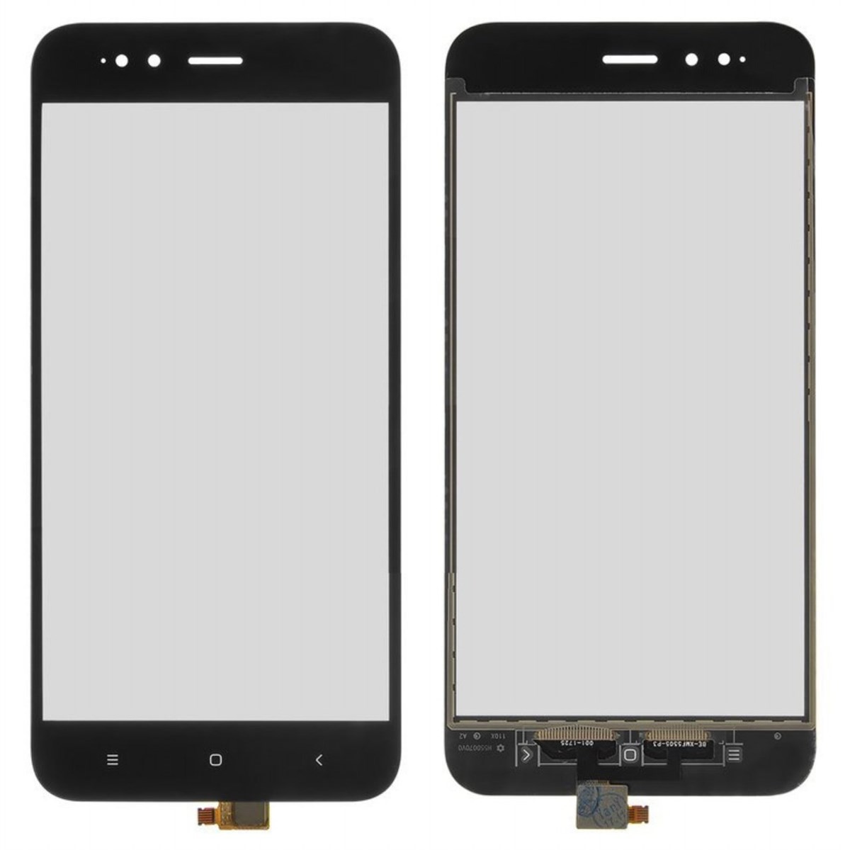 Xiaomi Mi 5x Dokunmatik Touch Siyah Çıtasız